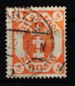 Danzig 73 gestempelt geprüft Infla Berlin #HN143