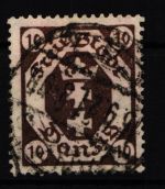 Danzig 74 gestempelt geprüft Infla Berlin #HN154