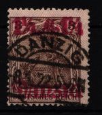 Danzig 42 II gestempelt geprüft Gruber BPP #HN286