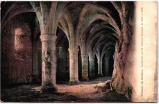 AK Château de Chillion Souterrain oú fût enfermé Bonivard 1906 gebraucht #PM686