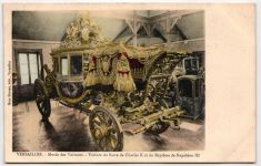 AK Versailles Musée des Voitures - Voiture du Sacre de Charles X ungebraucht #PM720