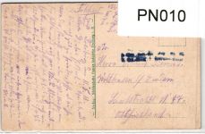 AK Freiburg i. B. Neues Theater Feldpost 1918 gebraucht #PN010