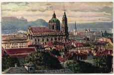 AK Prag Celkový pohled Feldpost 1916 gebraucht #PN043