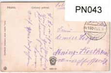 AK Prag Celkový pohled Feldpost 1916 gebraucht #PN043