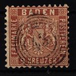 Baden 15 a gestempelt geprüft Flemming BPP #ID580