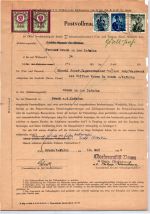 Österreich 923 u.a. auf Postvollmacht #ID748