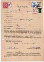 Österreich 916 u.a. auf Postvollmacht #ID743