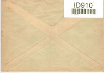 Deutsche Besetzung 2.WK Elsaß 2, 5 auf Brief Notstempel, portogerecht #ID910