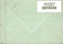 BRD 123 auf Brief als Mehrfachfrankatur waagerechtes Paar #IK097