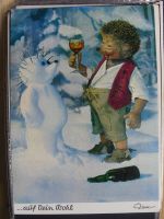 Sammlung Postkarten mit Motiv Werbung und Reklame etc. #LX100