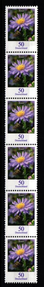 BRD Bund 2463 RA 6 postfrisch Nummer 500 Rollenmarke #IF938