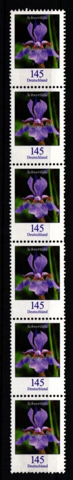 BRD Bund 2507 RA 6 postfrisch Nummer 500 Rollenmarke #IF960