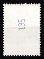 BRD Bund 2480 R 1 postfrisch Nummer 195 Rollenmarke #IP007