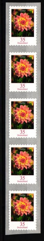 BRD Bund 2514 R 5 postfrisch selbstklebend, Nummer 5895 Rollenmarke #IP368