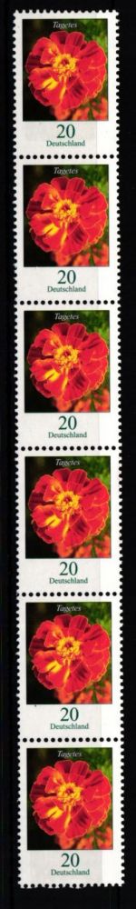 BRD Bund 2471 RA 6 postfrisch Nummer 500 Rollenmarke #IO119