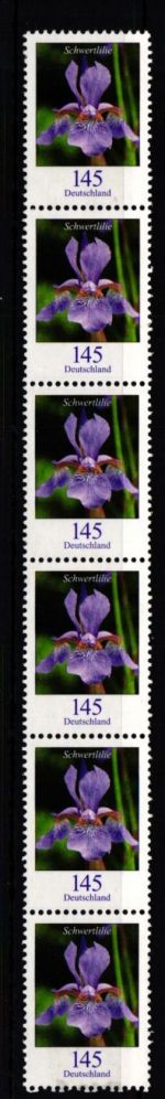 BRD Bund 2507 RA 6 postfrisch Nummer 500 Rollenmarke #IO149