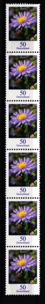BRD Bund 2463 RA 6 postfrisch Nummer 500 Rollenmarke #IO245