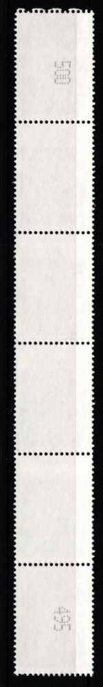 BRD Bund 2507 RA 6 postfrisch Nummer 500 Rollenmarke #IO150