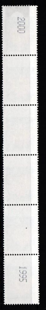 BRD Bund 2505 RA 6 postfrisch Nummer 2000 Rollenmarke #IO187