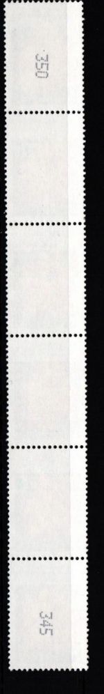 BRD Bund 2471 y R 6 postfrisch Nummer 350 Rollenmarke #IO248