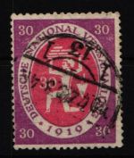 Deutsches Reich 110 b gestempelt geprüft Infla Berlin #IT251