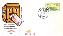 BRD Automatenmarken 1.1 hu als Ersttagsbrief komplett #IU396