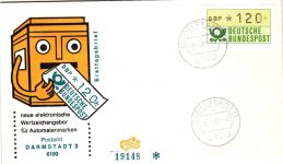 BRD Automatenmarken 1.1 hu als Ersttagsbrief komplett #IU396