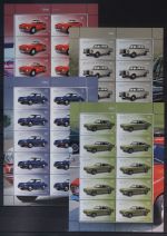 BRD Bund Lot Motive Automobilie postfrisch als Kleinbogen #IQ002