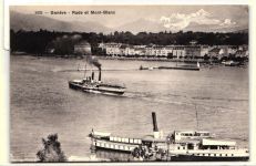 AK Genève (Genf) Rade et Mont-Blanc ungebraucht #PN190