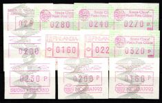 Finnland Automatenmarken Lot von 1-23 postfrisch #IP577