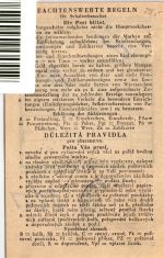 Böhmen und Mähren 67 auf Paketeinlieferungsschein #IV963