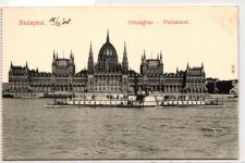 AK Budapest Parlament 1908 ungebraucht #PN221