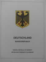 BRD Bund Sammlung ab 1981 meist gstempelt im Lindner T falzlos Vordruck #LX523