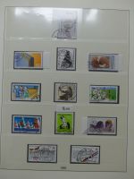 BRD Bund Sammlung ab 1981 meist gstempelt im Lindner T falzlos Vordruck #LX523