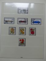 BRD Bund Sammlung ab 1981 meist gstempelt im Lindner T falzlos Vordruck #LX523