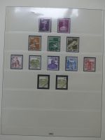 BRD Bund Sammlung ab 1981 meist gstempelt im Lindner T falzlos Vordruck #LX523