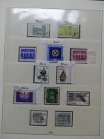 BRD Bund Sammlung ab 1981 meist gstempelt im Lindner T falzlos Vordruck #LX523