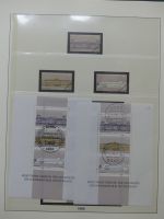 BRD Bund Sammlung ab 1981 meist gstempelt im Lindner T falzlos Vordruck #LX523