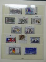 BRD Bund Sammlung ab 1981 meist gstempelt im Lindner T falzlos Vordruck #LX523
