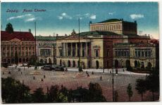 AK Leipzig Neues Theater 1925 gebraucht #PM808