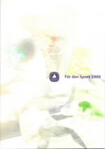 BRD Bund 2094-2097 postfrisch als Kleinbogen im Folder der Sporthilfe #IZ034