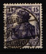 Deutsches Reich 101 c gestempelt geprüft Infla Berlin #JD185