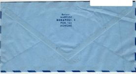 Ungarn Lot Flugpost 3 verschiedene Briefe #JD137