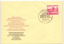 Berlin 116 als Ersttagsbrief #JD790