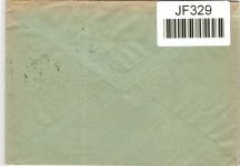 BRD Bund 118 auf Brief als Mehrfachfrankatur portogerecht #JF329