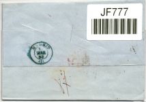 Spanien 25 auf Brief als Einzelfrankatur #JF777