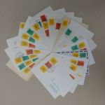 DDR 1012/3 auf Brief 30 Belege mit Zusammendruck #JG097
