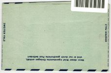 Berlin LF 1 II als Ganzsache ungebraucht #JG174