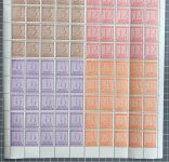 SBZ GB 5,6 postfrisch angetrennt, Herzstück einwandfrei #JG342