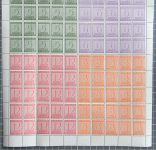 SBZ GB 5,6 postfrisch angetrennt, Herzstück einwandfrei #JG342